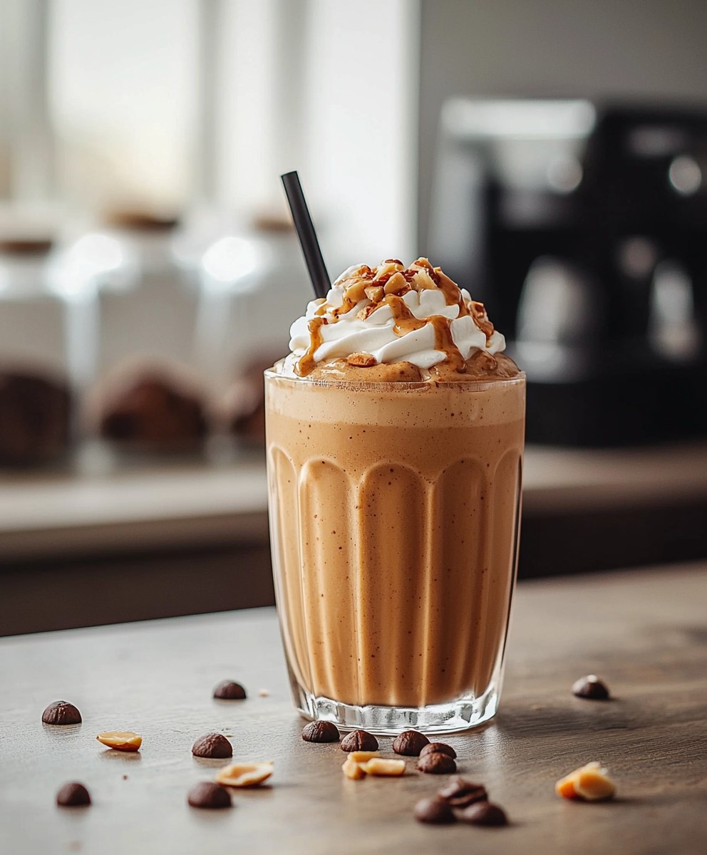 Almond Butter Espresso Shake