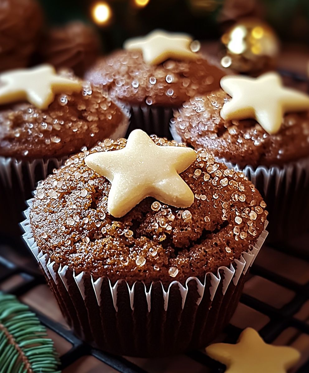 Gingerbread muffins