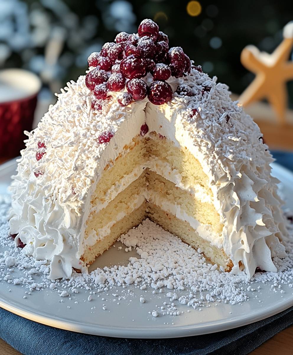Snowball cake
