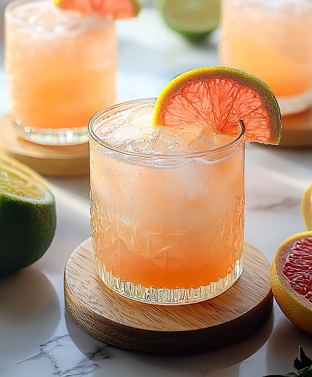 Grapefruit Paloma Cocktail