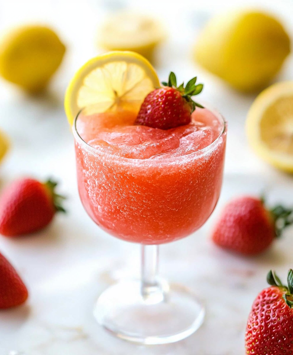 Strawberry Lemonade Frose