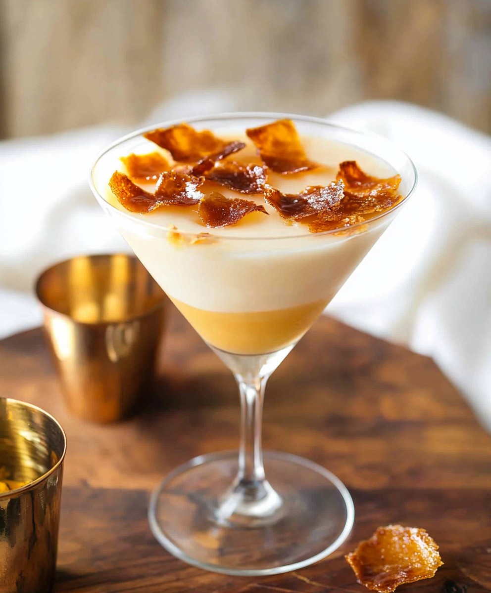 Creme brûlée cocktail