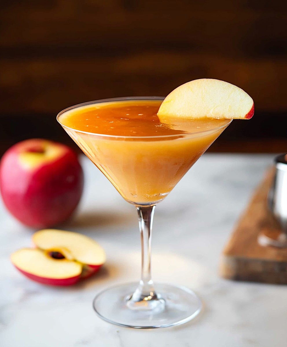Caramel Apple Martini