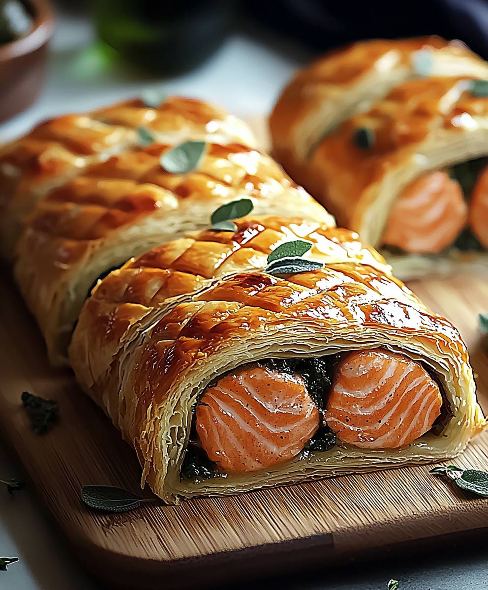 Salmon Wellington