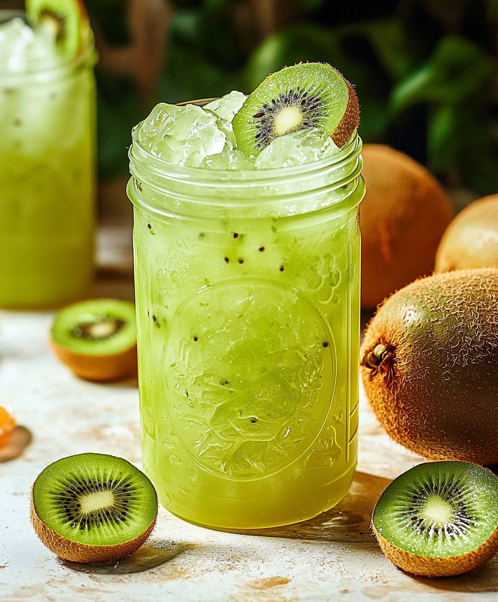 Kiwi Citrus Homemade Gatorade
