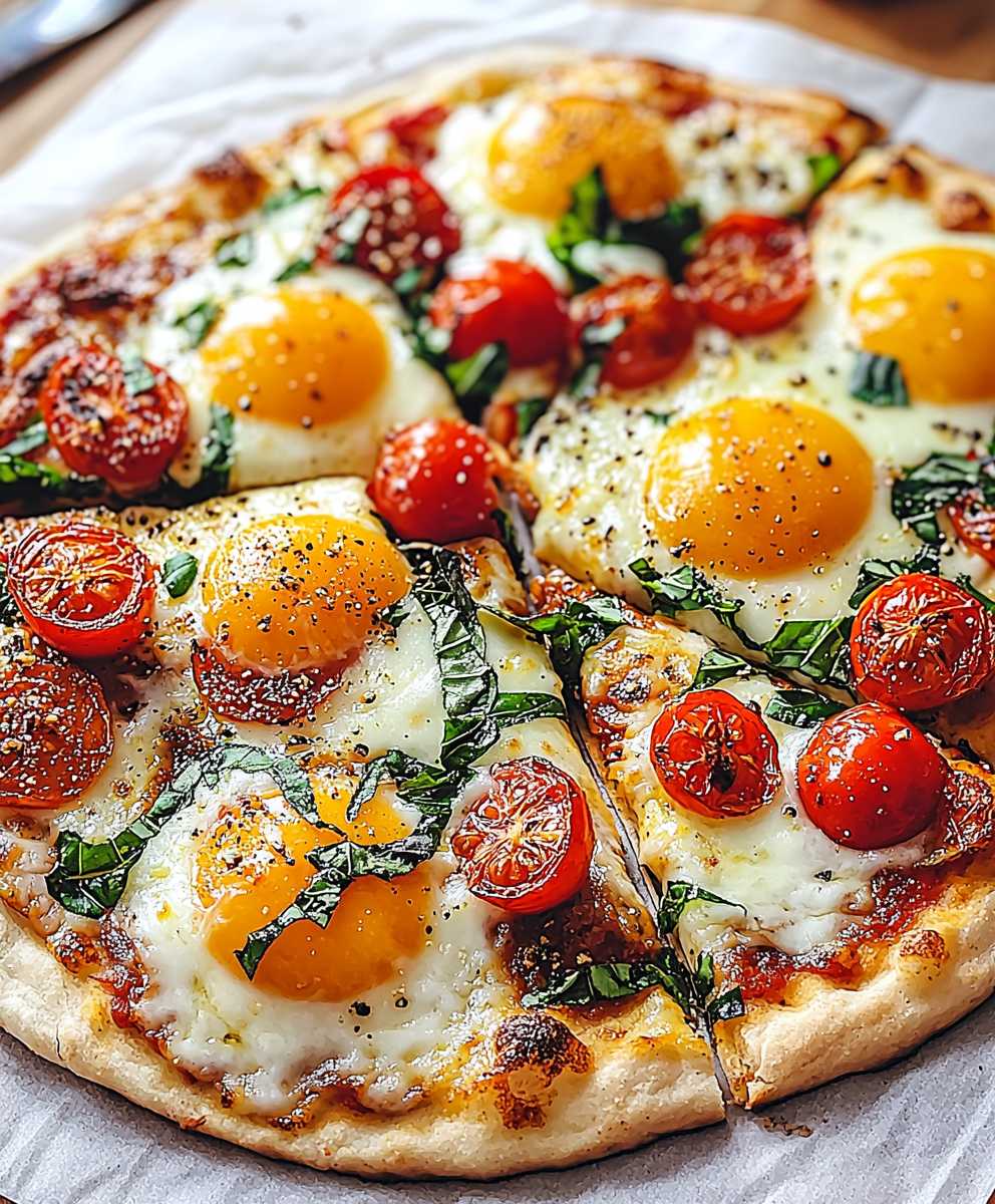 Healthy Breakfast Pizza