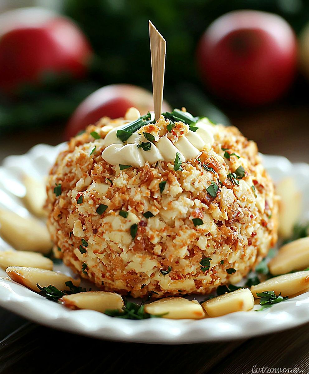 Cheese ball appetizer