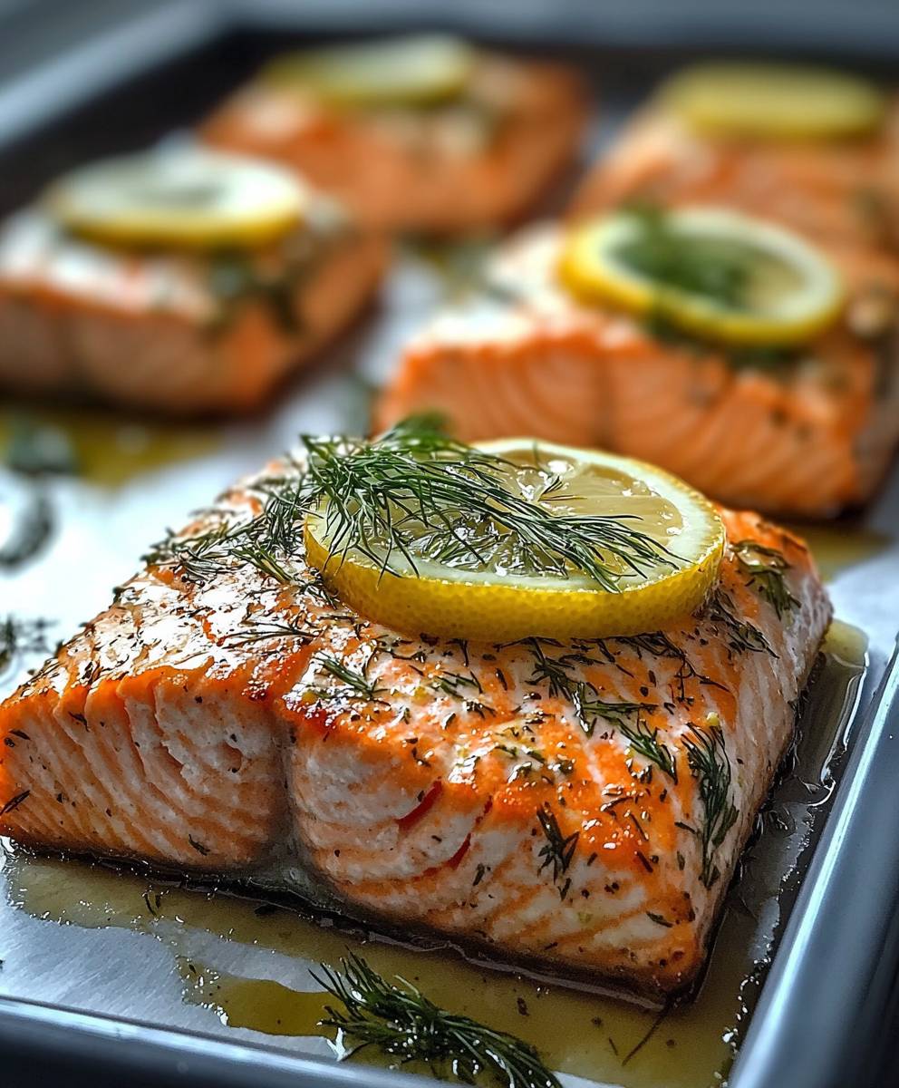 Dill Lemon Salmon