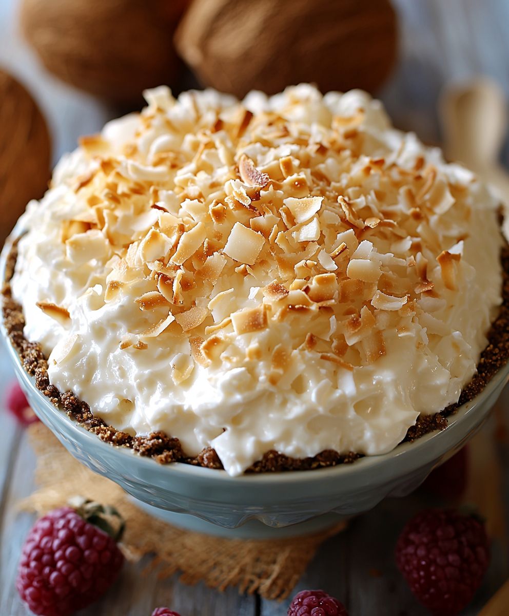 Coconut cream pie dip