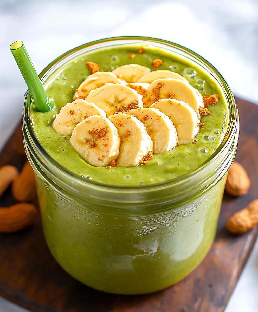 Peanut Butter Green Smoothie