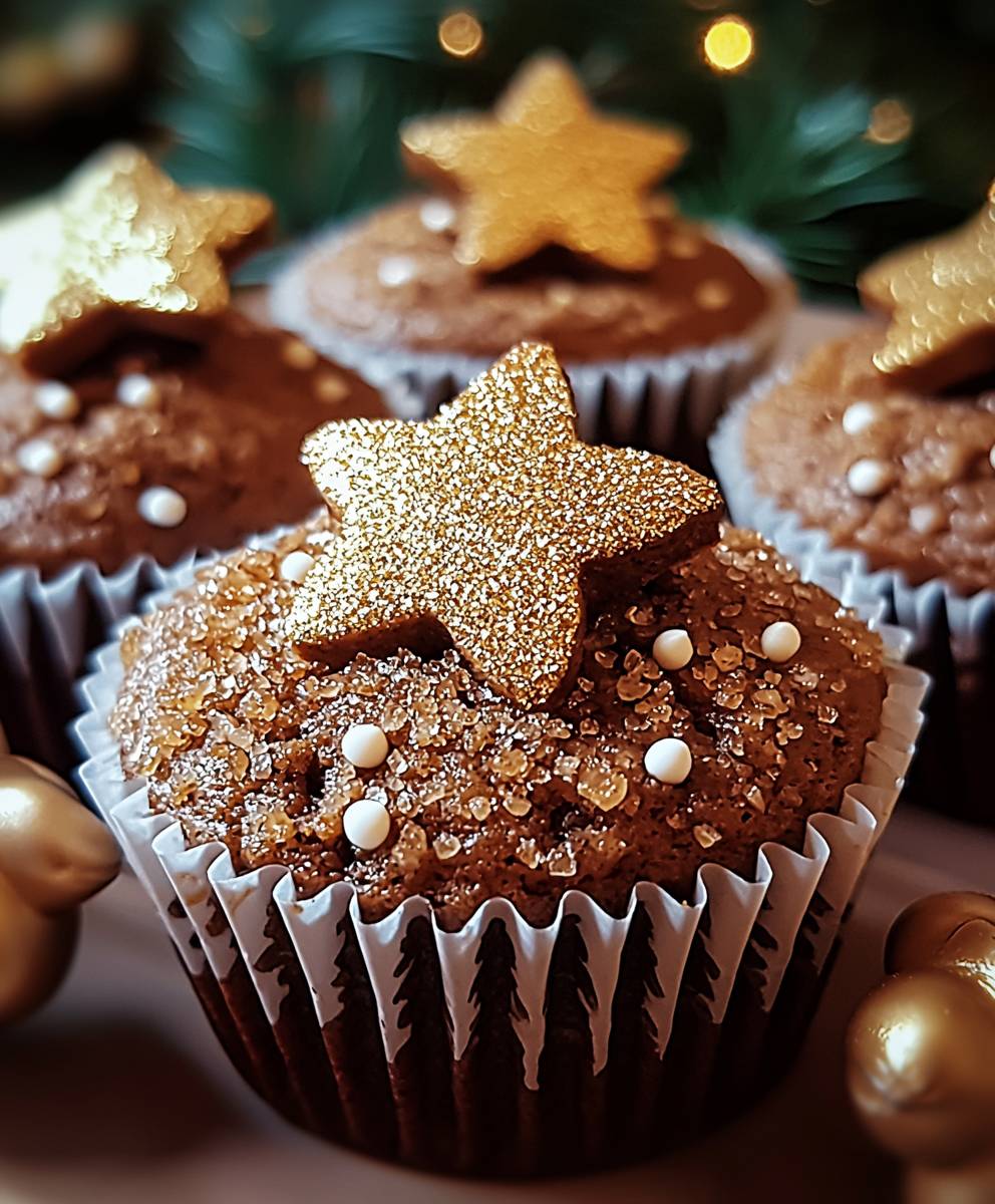 Gingerbread muffins
