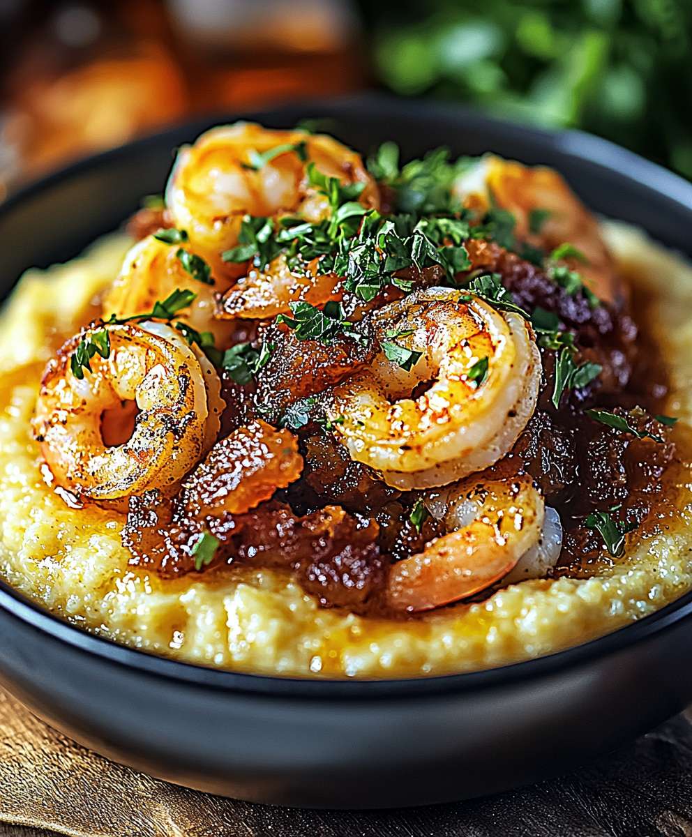 Shrimp and Grits Southern Style