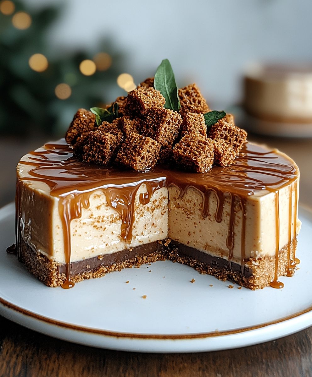 Speculoos Caramel Cheesecake