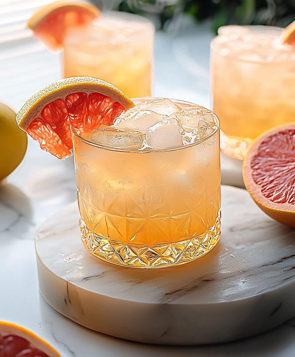Grapefruit Paloma Cocktail
