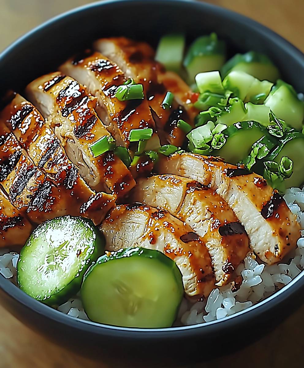 Grilled Chicken Rice Bowl