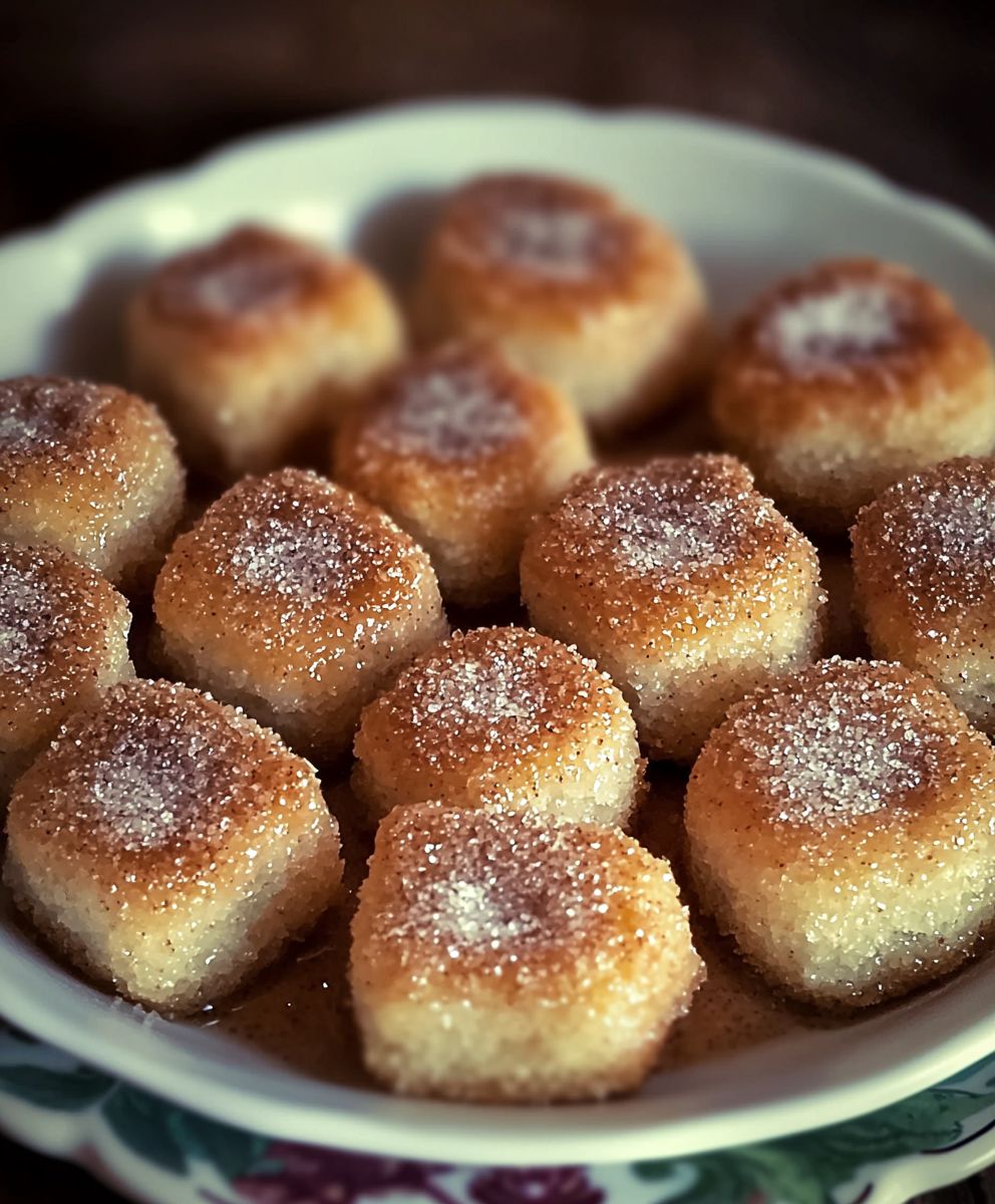 Cinnamon Sugar Biscuit Bites