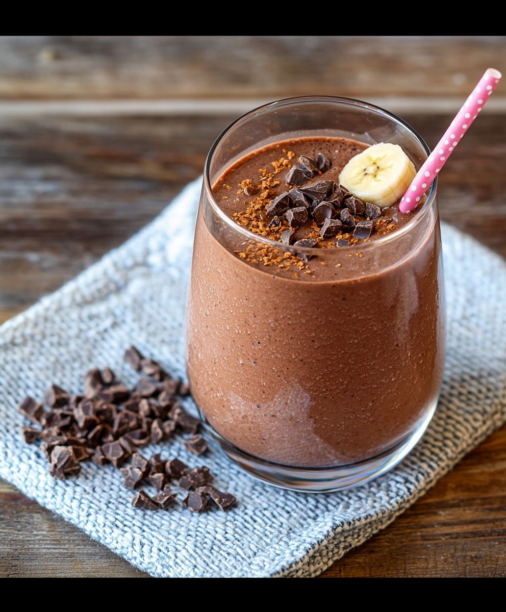 Chocolate banana shake