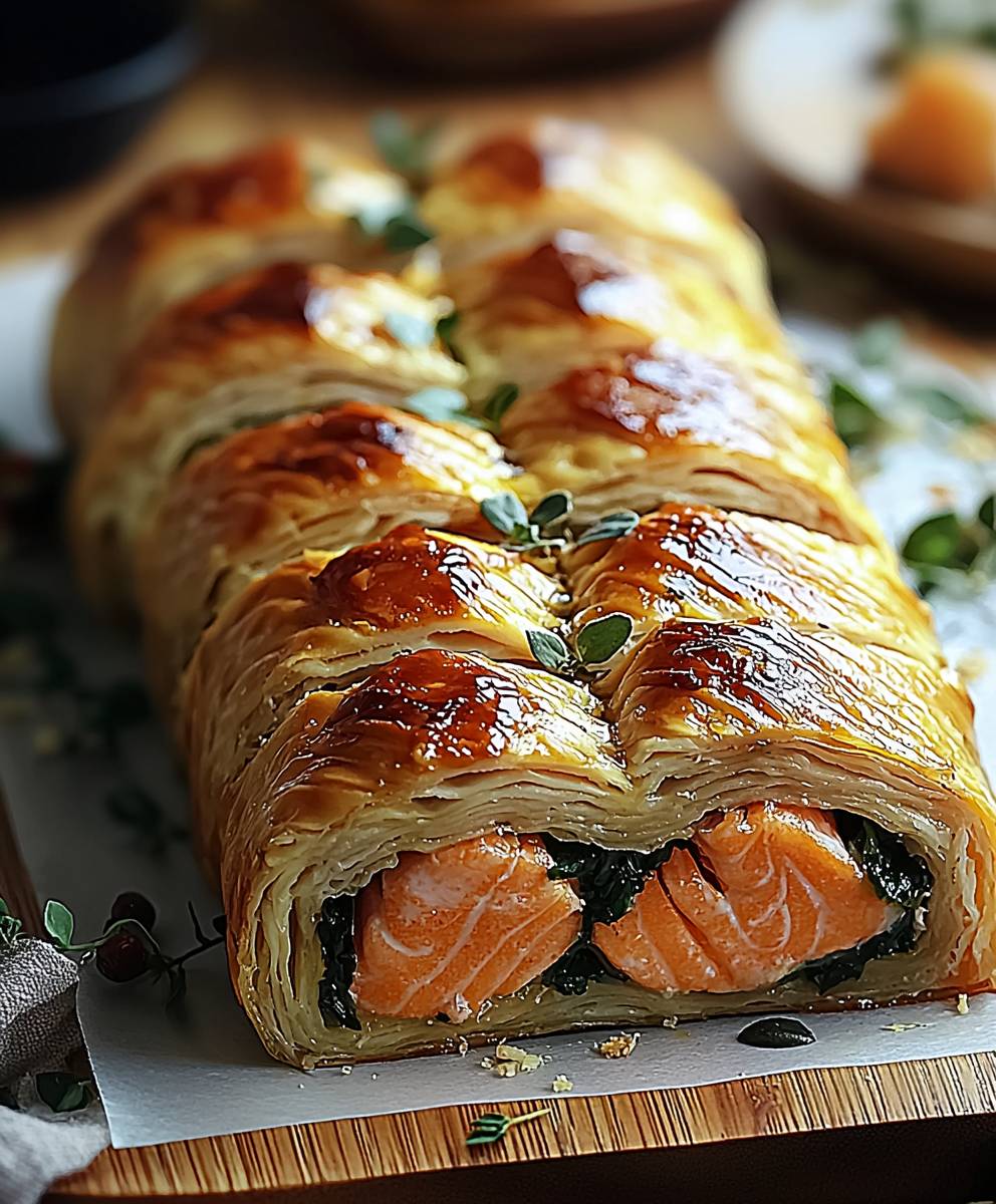 Salmon Wellington