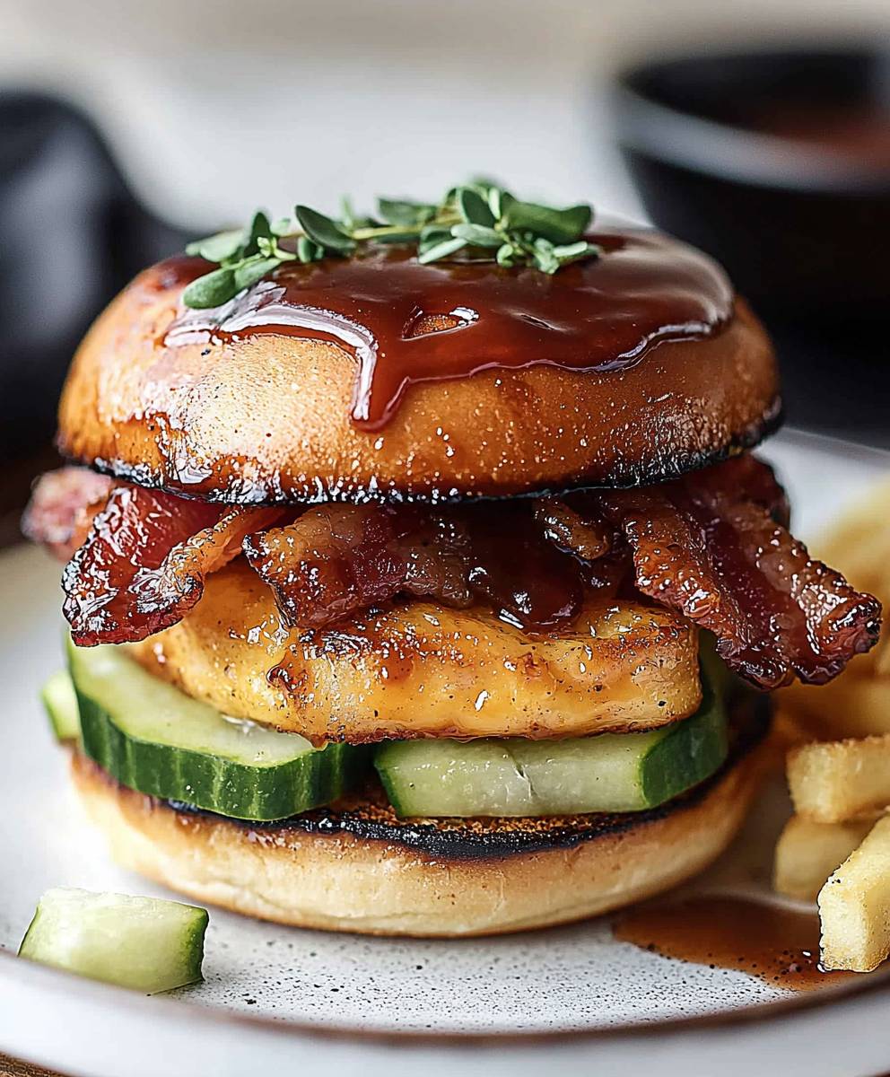 BBQ bacon burger