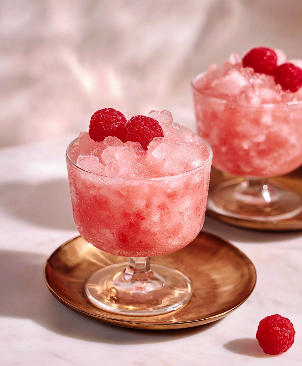 Frozen Shirley Temple Mocktail