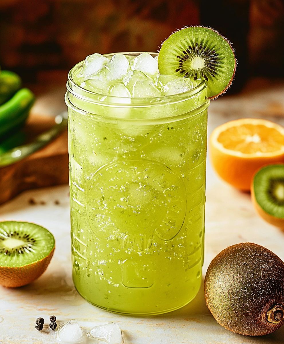 Kiwi Citrus Homemade Gatorade