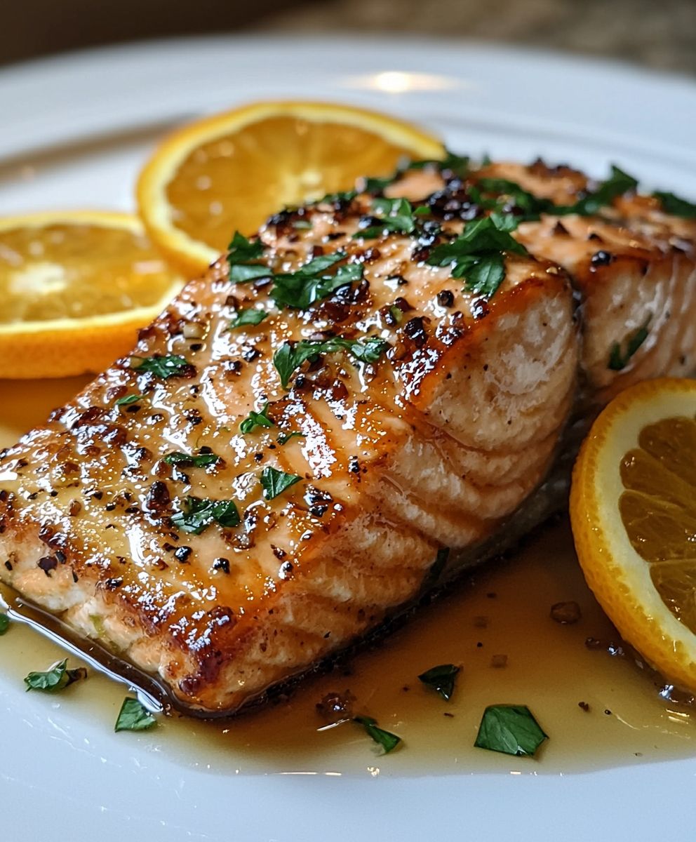 Orange Ginger Salmon