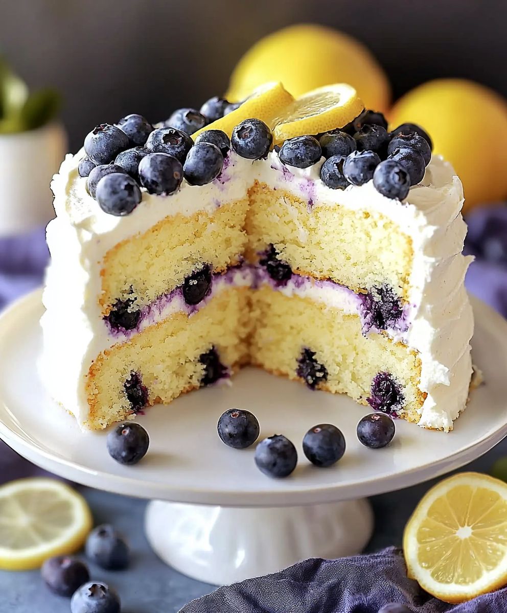 Lemon Blueberry Cake
