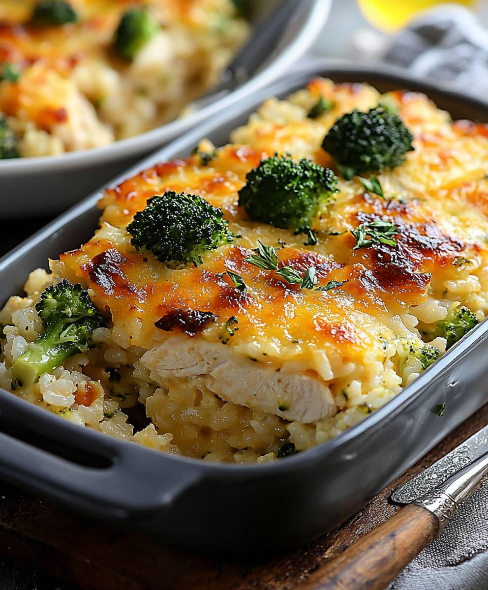 Chicken Broccoli Rice Casserole