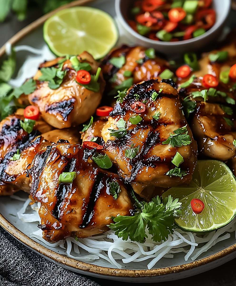Vietnamese lemongrass chicken