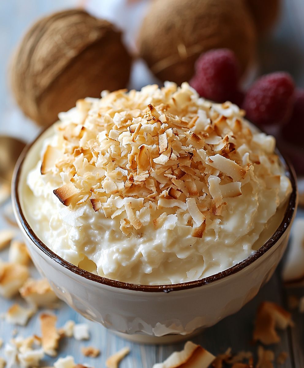 Coconut cream pie dip