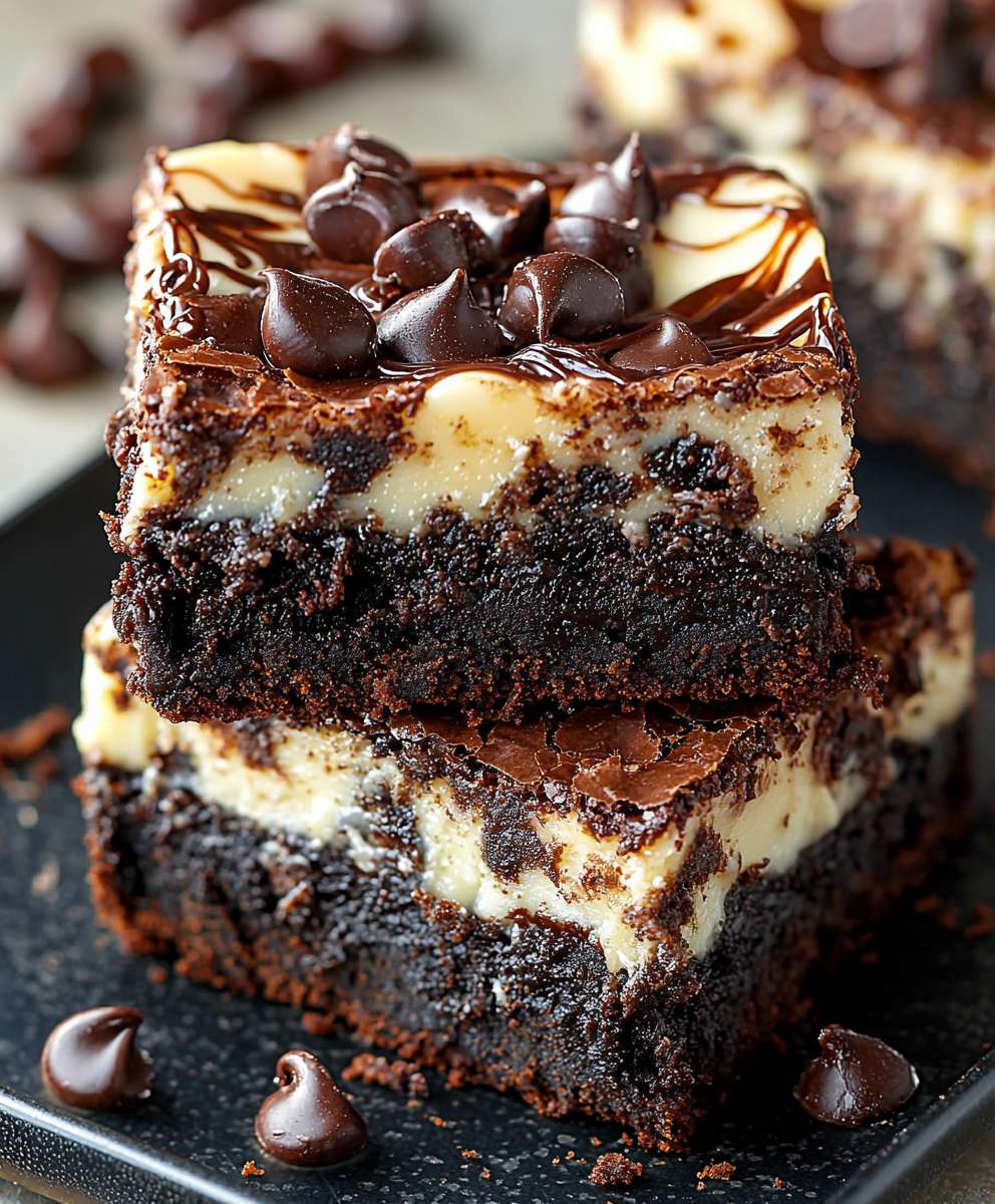 Cheesecake Brownies