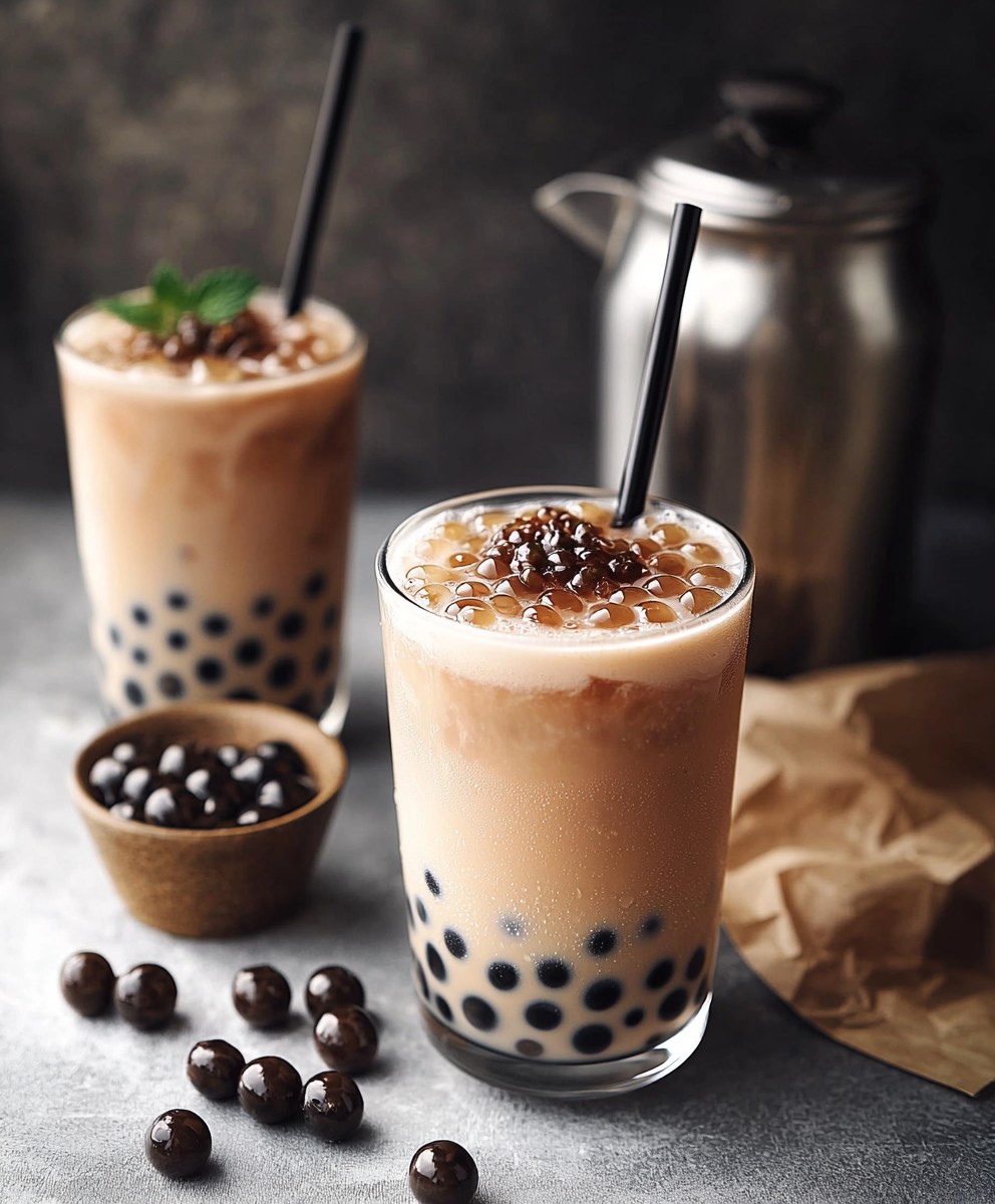 Taro Milk Bubble Tea