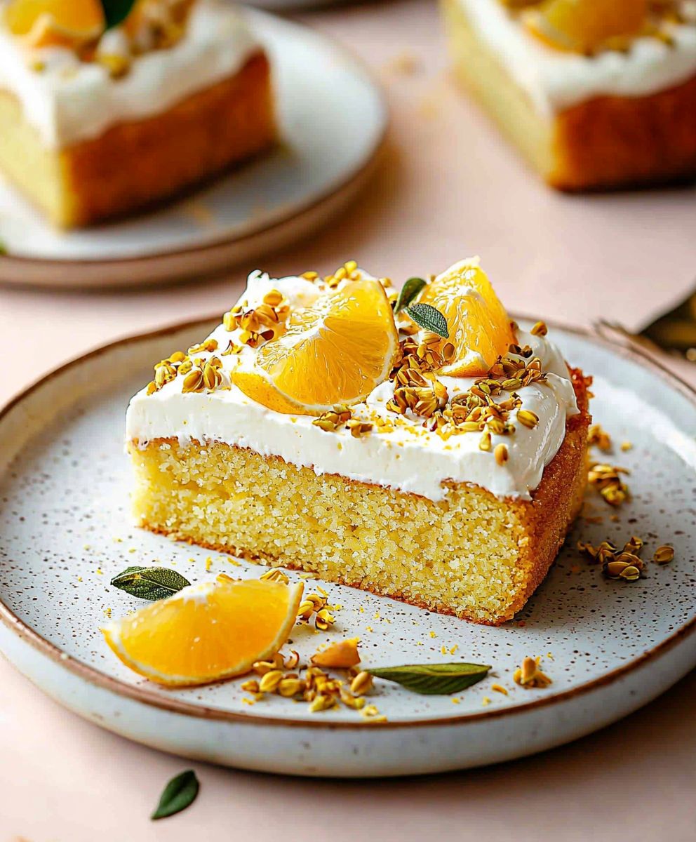 Citrus Greek Yogurt Cake