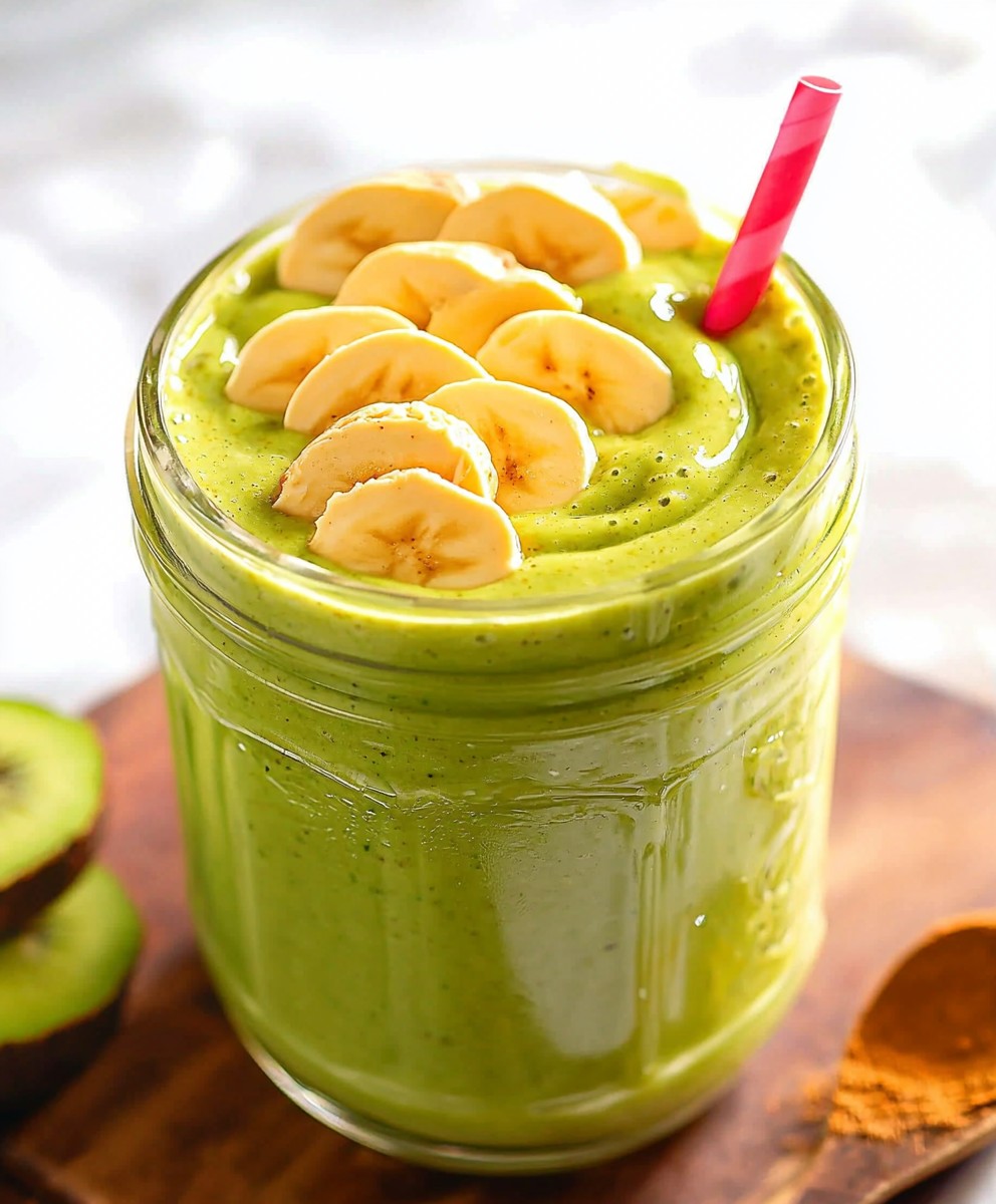 Peanut Butter Green Smoothie