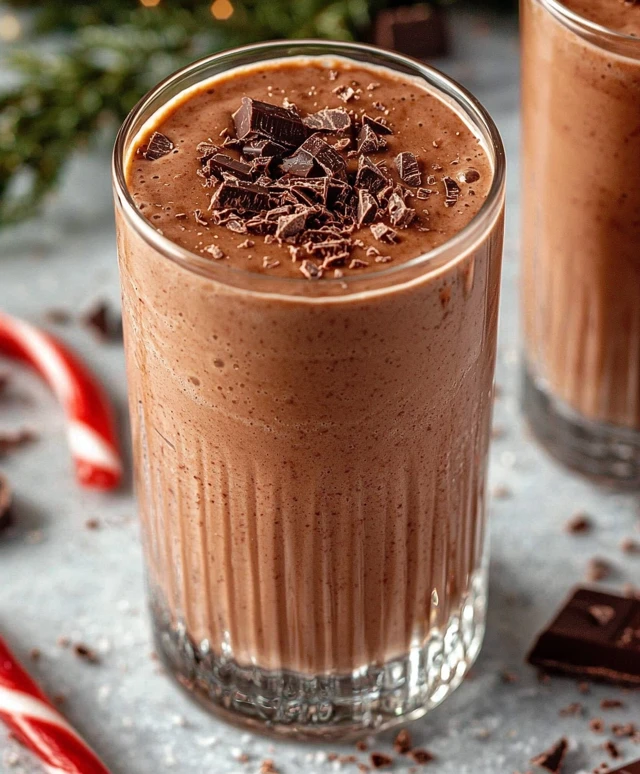 Chocolate Peppermint Smoothie