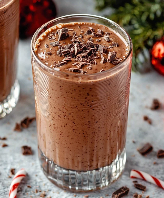Chocolate Peppermint Smoothie