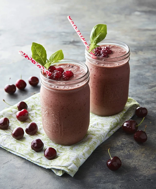 Chocolate Cherry Smoothie