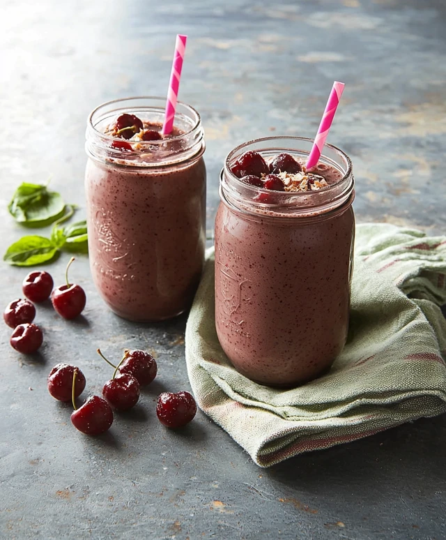Chocolate Cherry Smoothie