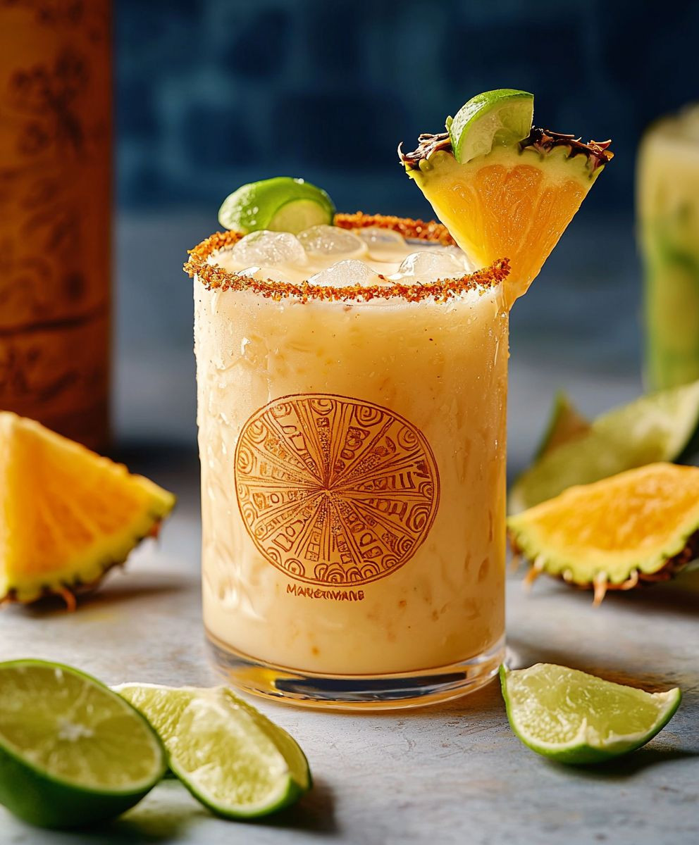 Tropical Margarita Mocktail
