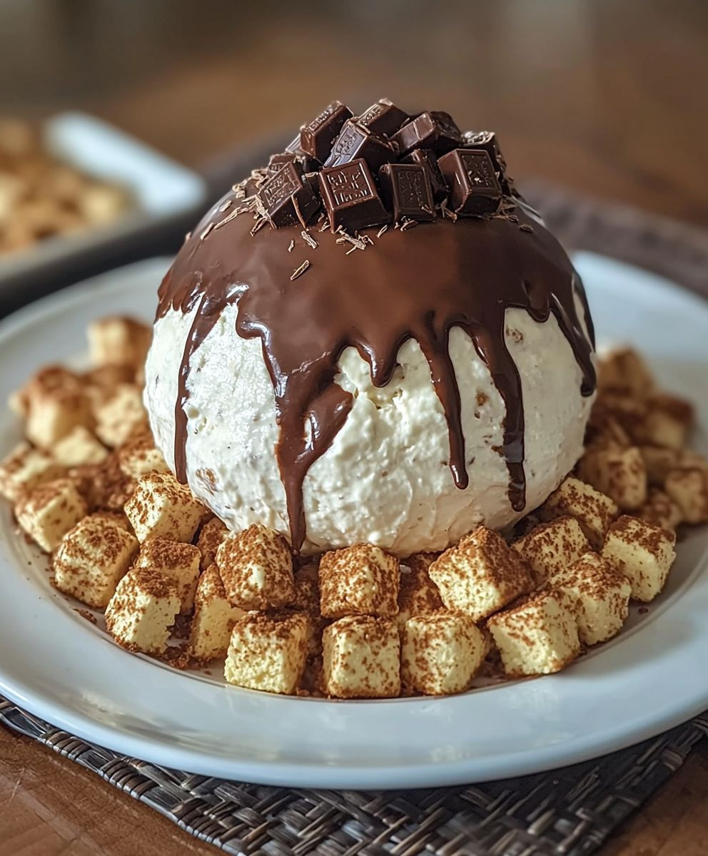 Chocolate Smores Cheeseball