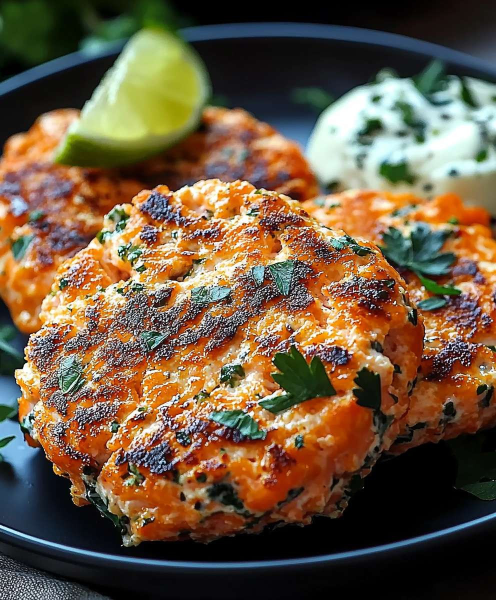 Mediterranean Salmon Patties