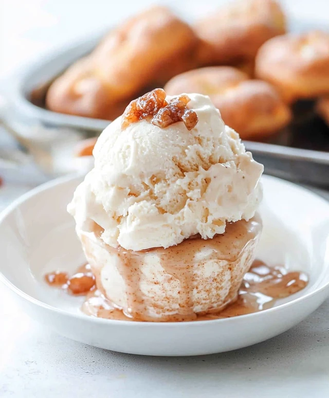 Honey Bun Ice Cream