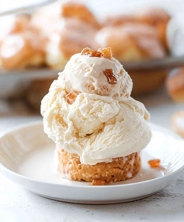 Honey Bun Ice Cream