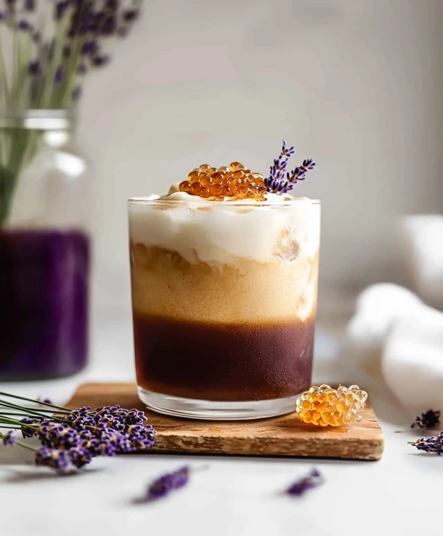 Iced Lavender Latte
