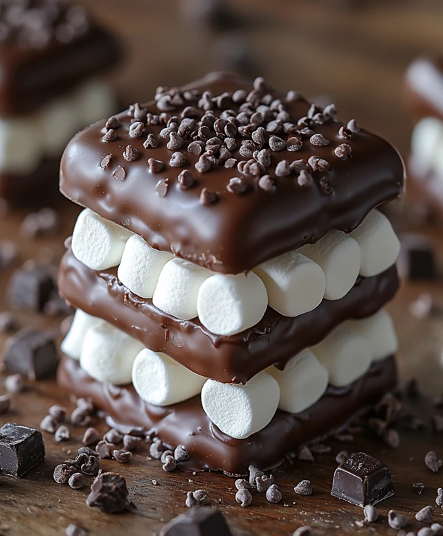 Marshmallow Chocolate Treats