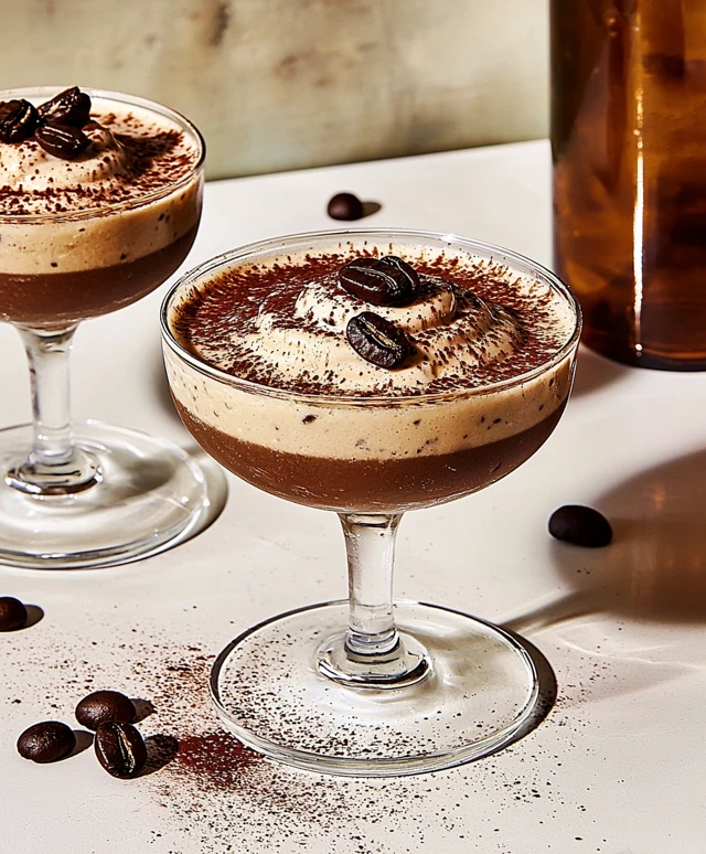 Frozen Espresso Martini Cocktail