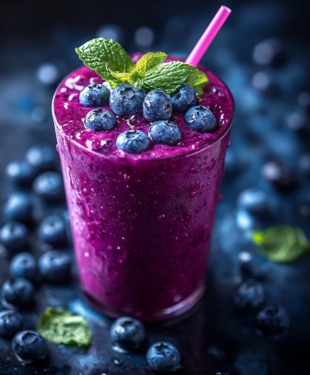 Blueberry Banana Smoothie