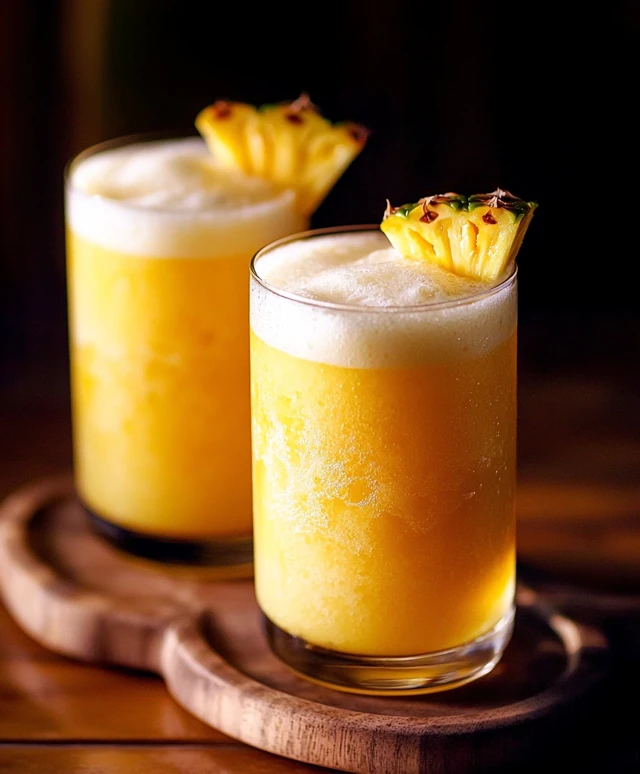 Pineapple Juice Preparation