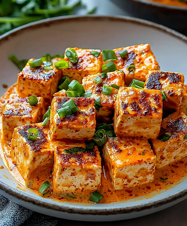Spicy Tofu Coconut Sauce