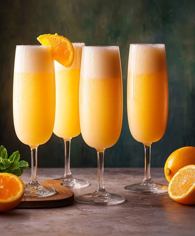 Creamsicle Mimosas Cocktail